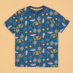 Pantaloons Junior Boys Floral Printed Extended Sleeves Pockets T-shirt-image-35