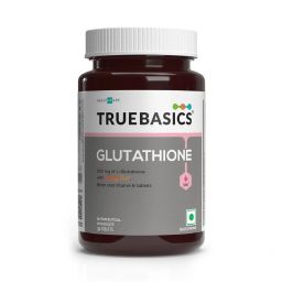TrueBasics Glutathione + Nutroxsun,  Unflavoured  30 tablet(s) -22