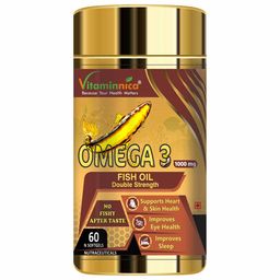 Vitaminnica Omega-3 100mg,  60 softgels -22