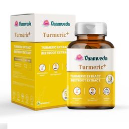 Vaamveda Turmeric+ with Beetroot Extract,  60 tablet(s) -35