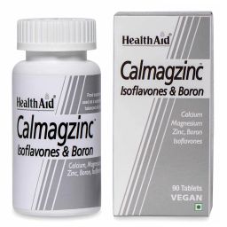 HealthAid Calmagzinc,  Unflavoured  90 tablet(s) -25