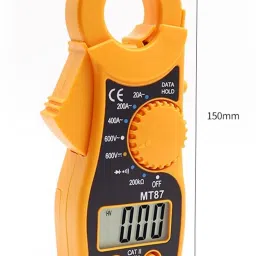 xbey LCD Digital Clamp Ampere AC DC Voltage Multi Meter Current OHM Tester Digital Multimeter image 5