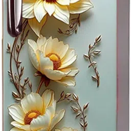 49 inch Fridge Single Door Wallpaper Sticker Wrap For Refrigerator (Size 24x49 inch) Self Adhesive Sticker-image-93