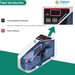 ELCONS V30J LED Display Mini Portable Handy Use Battery/Plug Note Counting Machine image 2