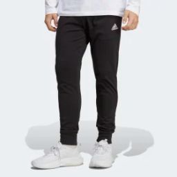 essentials single jersey tapered cuff pants men training men training-28