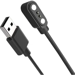 ABHINANDAN USB W26 Cable.compatible with boat.pebble. Watch Charger Magnetic 2 pin Charging Pad-picture-18