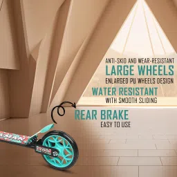 speedfox Kids Kick Scooter with Adjustable Handle & PU Wheels | Foldable & Stylish Design image 2