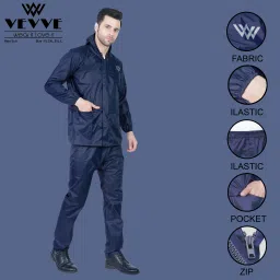 Solid Men Rain Suit-image-15