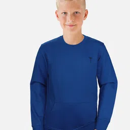 Palm Tree Boys Full Sleeves Cotton Sweatshirt-image-88