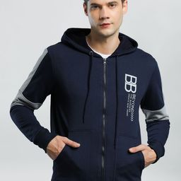 Maniac Men Navy Blue Printed Sweatshirt-image-72