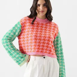 The Souled Store Self Design Long Sleeves Pullover-picture-9