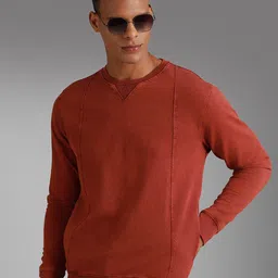 High Star Round Neck Long Sleeves Cotton Pullover Sweatshirt-picture-48