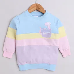 BUMZEE Girls Colourblocked Sweatshirt-image-48