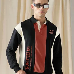 The Souled Store Red Naruto Printed Pullover-79