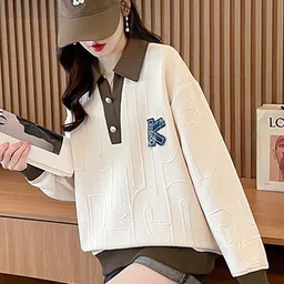 JC Mode Graphic Embroidered Hooded Cotton Pullover-22