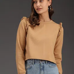 Kotty Women Beige Sweatshirt-image-17