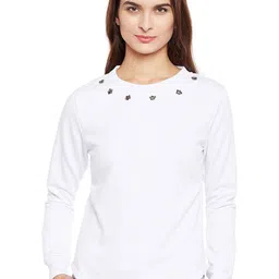 BAESD Round Neck Fleece Pullover Sweatshirt-picture-40