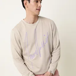 RARE RABBIT Men Flocker Printed Sweatshirt-image-99