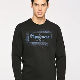 Pepe Jeans Typography Printed Long Sleeves Pullover-picture-32