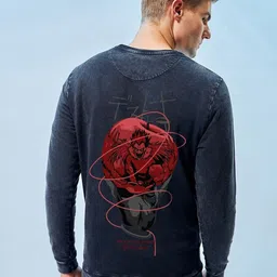 Bewakoof Graphic Printed Cotton Pullover-picture-24