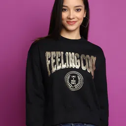 V-Mart Typography Printed Long Sleeve Pullover Sweatshirt-picture-18