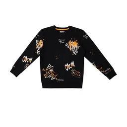 Pepe Jeans Boys Typography Printed Round Neck Pullover-image-78