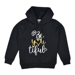 FUNKRAFTS Unisex Kids Black Printed Fleece Hooded Sweatshirt-18