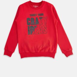 Pantaloons Junior Boys Printed Cotton Sweatshirt-image-42