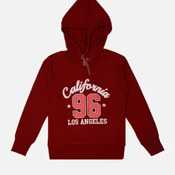 Bodycare Kids Girls Typography Printed Cotton Pullover Sweatshirt-picture-26