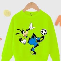 KUCHIPOO Boys Goofy Printed Fleece Pullover Sweatshirt-image-28