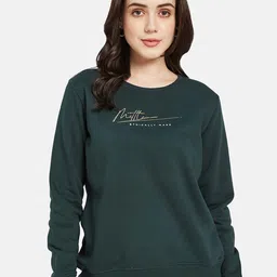 METTLE Typography Printed Fleece Pullover-picture-51