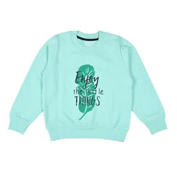 FUNKRAFTS Unisex Kids Green Printed Fleece Sweatshirt-image-18