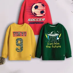 3PIN Boys Printed Sweatshirt-image-4