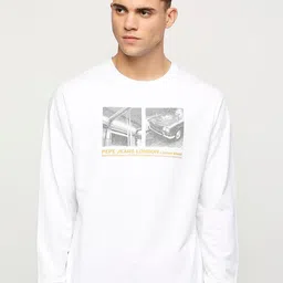 Pepe Jeans Printed Round Neck Cotton Sweatshirt-picture-32