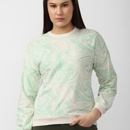 Van Heusen Woman Printed Cotton Sweatshirt-image-69
