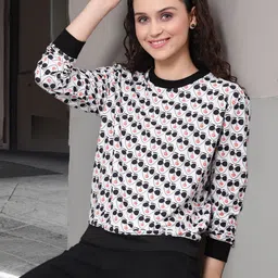 STYLECAST X KASSUALLY Women Printed Sweatshirt-image-14