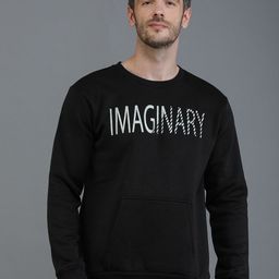 TQS Men Black Printed Round Neck Fleece Sweatshirt-image-70