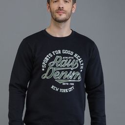 TQS Men Navy Blue Printed Fleece Sweatshirt-image-46