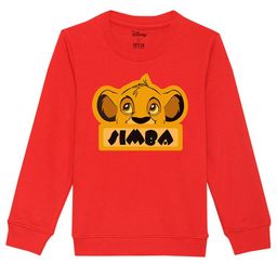 Disney by Wear Your Mind Kids Red Printed Sweatshirt-image-98