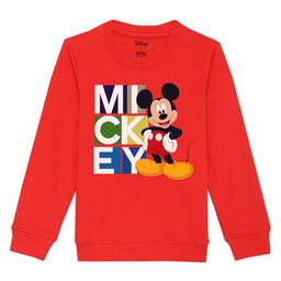 Disney by Wear Your Mind Kids Red Printed Sweatshirt-image-96
