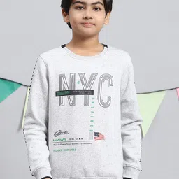 Monte Carlo Boys Typography Printed Pullover Sweatshirt-picture-3
