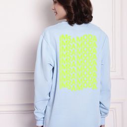 Imsa Moda Typography Printed Sweatshirt-image-56