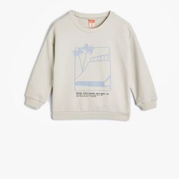 Koton Boys Typography Printed Long Sleeves Pullover-picture-34
