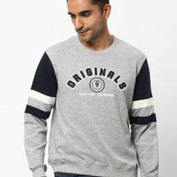 R&B Men Typography Printed Cotton Pullover-picture-47