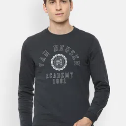 Van Heusen Men Grey Printed Sweatshirt-picture-6
