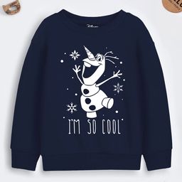 YK Disney Girls Blue Printed Sweatshirt-picture-32