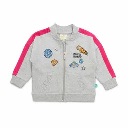 JusCubs Girls Self Design Cotton Sweatshirt-picture-18