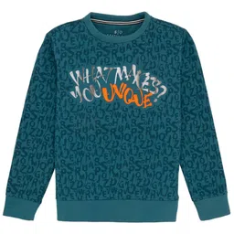 Status Quo Boys Typography Printed Cotton Pullover Sweatshirt-image-97