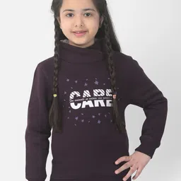 Crimsoune Club Girls Printed Sweatshirt-image-52