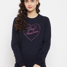 Wear Your Mind Women Printed Sweatshirt-image-6